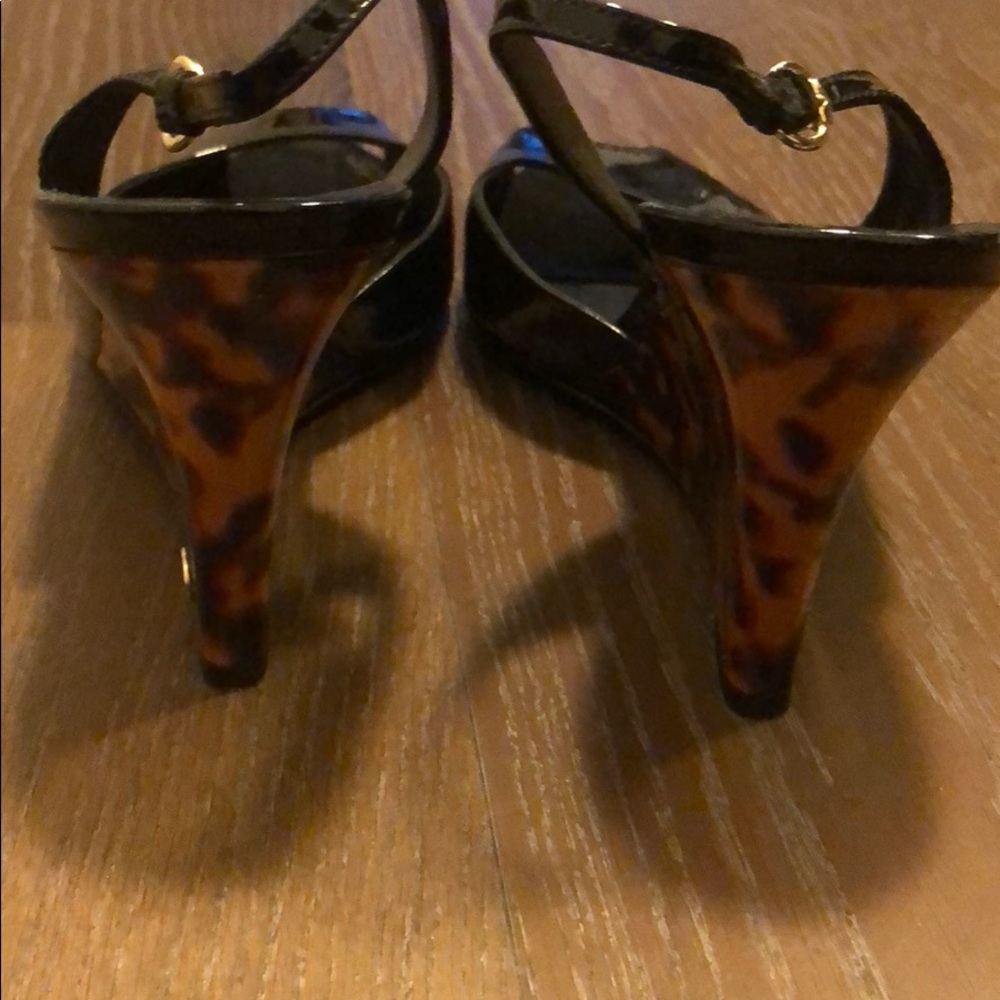 Gucci tortoise heel sandal - Picture 4 of 5